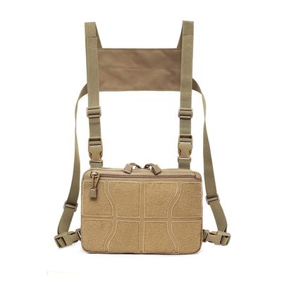 Bisu Outdoor Sports Chest Bag Multi-Function Tactical Pannier Bag Mountaineering Running Carrying Bag