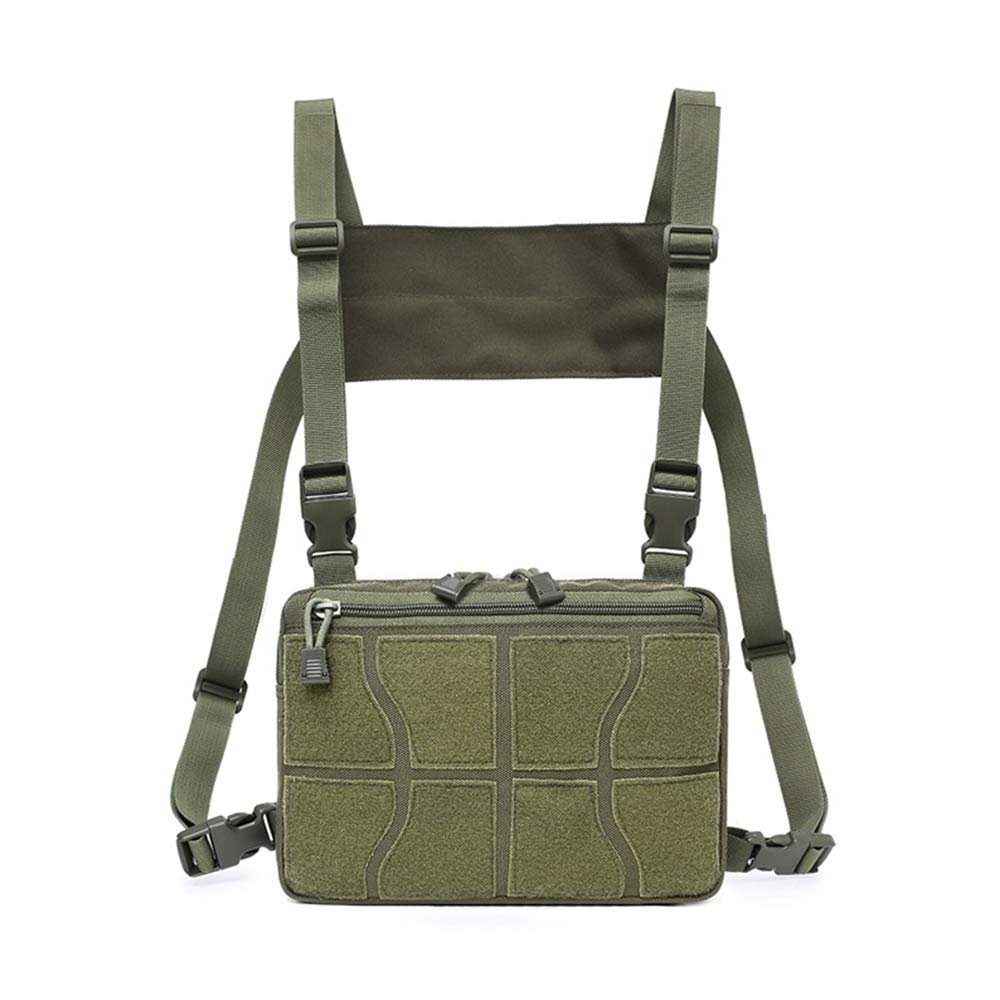 Bisu Outdoor Sports Chest Bag Multi-Function Tactical Pannier Bag Mountaineering Running Carrying Bag