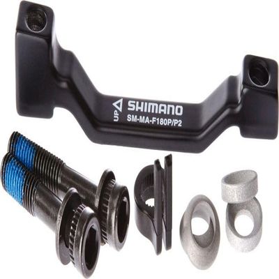 SHIMANO Unisex - Adult 1 Brake Mounts & Adaptor, Black, One Size