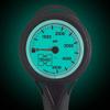 XS Scuba Highland Thin-Line Pressure Gauge - Complete (Imperial/Miflex Hose) view 3