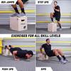 GoSports Fitness Launch Box 3-in-1 Adjustable Height Wood Plyo Jump Box for Exercises of All Skill Levels view 3