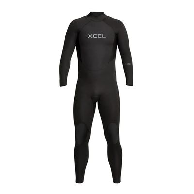XCEL Men's Axis, Back Zip Full Wetsuit, Easy Entry, High Performance Stretch, 4/3mm