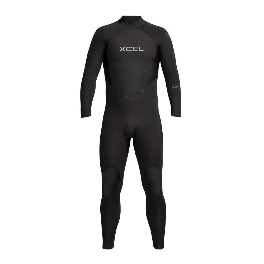 XCEL Men's Axis, Back Zip Full Wetsuit, Easy Entry, High Performance Stretch, 4/3mm