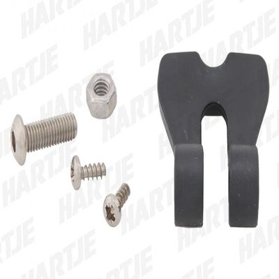 Axa Unisex - Adult Headlight Holders-07102312 Headlight Retainer, Black, One Size