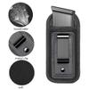 2-Pack Universal Magazine IWB Concealed Carry Holster, Single Double Stack Mags Pouch for Glock 17 26 43 Sig 1911 S&W M&P 9mm .40 .45 Fits 7 10 15 Round Ammo Clips for Pistols view 4