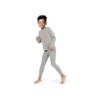 Rocky Thermal Underwear Kids, Boys Thermal Underwear Set Long Johns Thermals Kids Base Layer kid thermals top bottom set Boys Winter Clothes Shirt & Pants, Ski/Extreme Cold (Heather Grey, X-Small) view 1