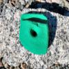 Ledge Polyurethane Bolt-On Rock Climbing Wall Hand Hold (Green) view 2