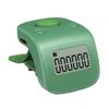 KANGneei Finger Counter,Mini Rechargeable Digital LCD Electronic Finger Ring Hand Tally Counter Six/6 Digit Buddha Beads/Prayer Counter Clicker Green view 1