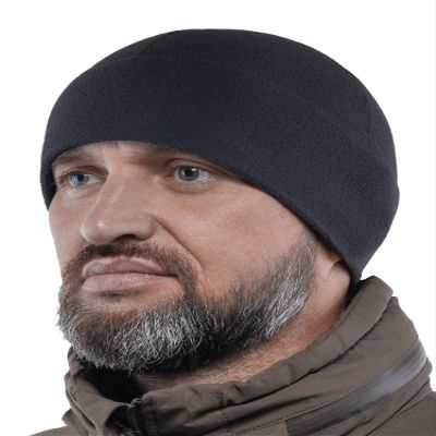 2SBR 2SABERS Warm Lightweight 170 Fleece Watch Cap - Men Women - Outdoor Skull Beanie Hat Dark Navy Blue