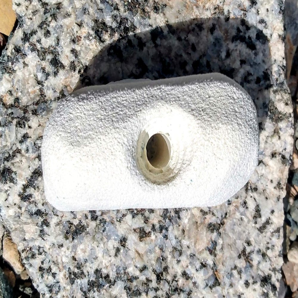 Pinch Alot Polyurethane Bolt-On Rock Climbing Wall Hand Hold (White)
