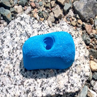 Pinch Alot Polyurethane Bolt-On Rock Climbing Wall Hand Hold (Blue)