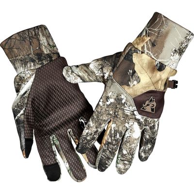 ROCKY Moisture Wicking Camo Gloves, Realtree Edge, Size Large(RTE)