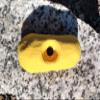 Pinch Alot Polyurethane Bolt-On Rock Climbing Wall Hand Hold (Yellow) view 2
