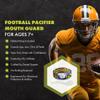 DAMAGE CONTROL Pacifier Mouthpiece  Football Mouthguard with Helmet Strap, Protects Teeth, Jaw & Mouth  Mouth Piece for Sports, No Boiling, Allows Airflow  Gear for Adults & Youth (Dream Big) view 2