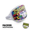 DAMAGE CONTROL Pacifier Mouthpiece  Football Mouthguard with Helmet Strap, Protects Teeth, Jaw & Mouth  Mouth Piece for Sports, No Boiling, Allows Airflow  Gear for Adults & Youth (Dream Big) view 3