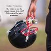 DAMAGE CONTROL Pacifier Mouthpiece  Football Mouthguard with Helmet Strap, Protects Teeth, Jaw & Mouth  Mouth Piece for Sports, No Boiling, Allows Airflow  Gear for Adults & Youth (Dream Big) view 4