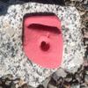 Ledge Polyurethane Bolt-On Rock Climbing Wall Hand Hold (Red) view 1