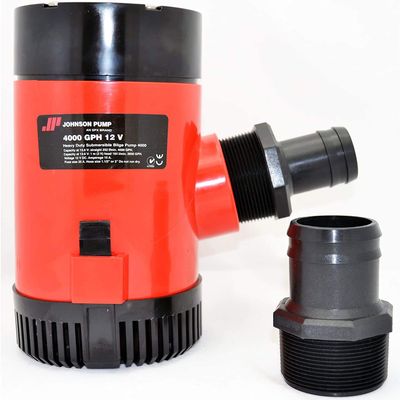 Johnson Pumps 40004 4000 GPH 12V Bilge Pump (Pack of 1)