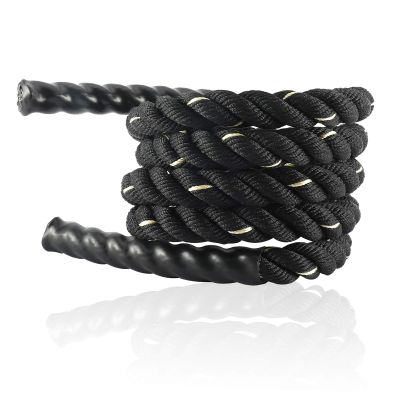 Yaesport Heavy Jump Rope Skipping Rope Workout Battle Rope for Strength Training, Cardio Workout, Crossfit, Fitness Exercise Rope (1 in x 9.8 ft)