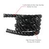 Yaesport Heavy Jump Rope Skipping Rope Workout Battle Rope for Strength Training, Cardio Workout, Crossfit, Fitness Exercise Rope (1 in x 9.8 ft) view 3