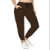 ALWAYS Super Soft, Stretchy Drawstring Women's Joggers with Pockets - Tapered Cuff Casual Joggers for Women, Ideal for Daily Wear Brown 2 US 3XL view 2