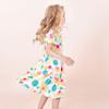 Sunny Fashion Girls Dress Hawaii Style Pineapple Leave Casual Colorful Sundress Size 6 view 4