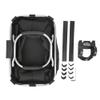 Basket, Metal Detachable Basket Handlebar Bag Cycling Carryings Mount Riding Pouch Cycle Front Baggage Bag view 1