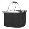 Basket, Metal Detachable Basket Handlebar Bag Cycling Carryings Mount Riding Pouch Cycle Front Baggage Bag view 2