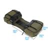 Zidetang Water-Resistant Bicycle Rear Seat Carrier Bag Panniers Bag Bike Rear Pack Frame Accessoriesr ArmyGreen view 3