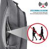 G4Free Sling Bag RFID Blocking Sling Backpack Crossbody Chest Bag Daypack for Hiking Travel(Gray) view 2