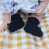 Xiyadun 6 Pairs Infant Baby Turn Cuff Ruffle Edge Ankle Black Socks Girls(3-9 Months, Ruffle Black) view 2