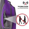 G4Free Sling Bag RFID Blocking Sling Backpack Crossbody Chest Bag Daypack for Hiking Travel(Purple) view 2