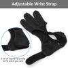 Coolrunner Archery Glove - Three Finger Leather Archery Protective Shooting Gloves for Kids, Protective Gear Accessories (L) view 3