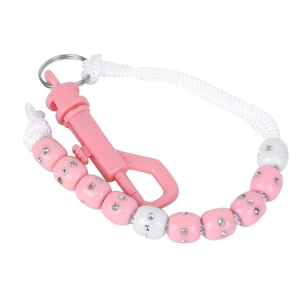 Alomejor Tally Counter, Stylish Elegant Rhinestone Bead Score Counter Design for Athletes Fitness Clubs Family Gatherings Sports Events Outdoor Activities