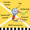 Tennis Racket for Babies | Soft Plush Sensory Tennis Racket for Babies view 2