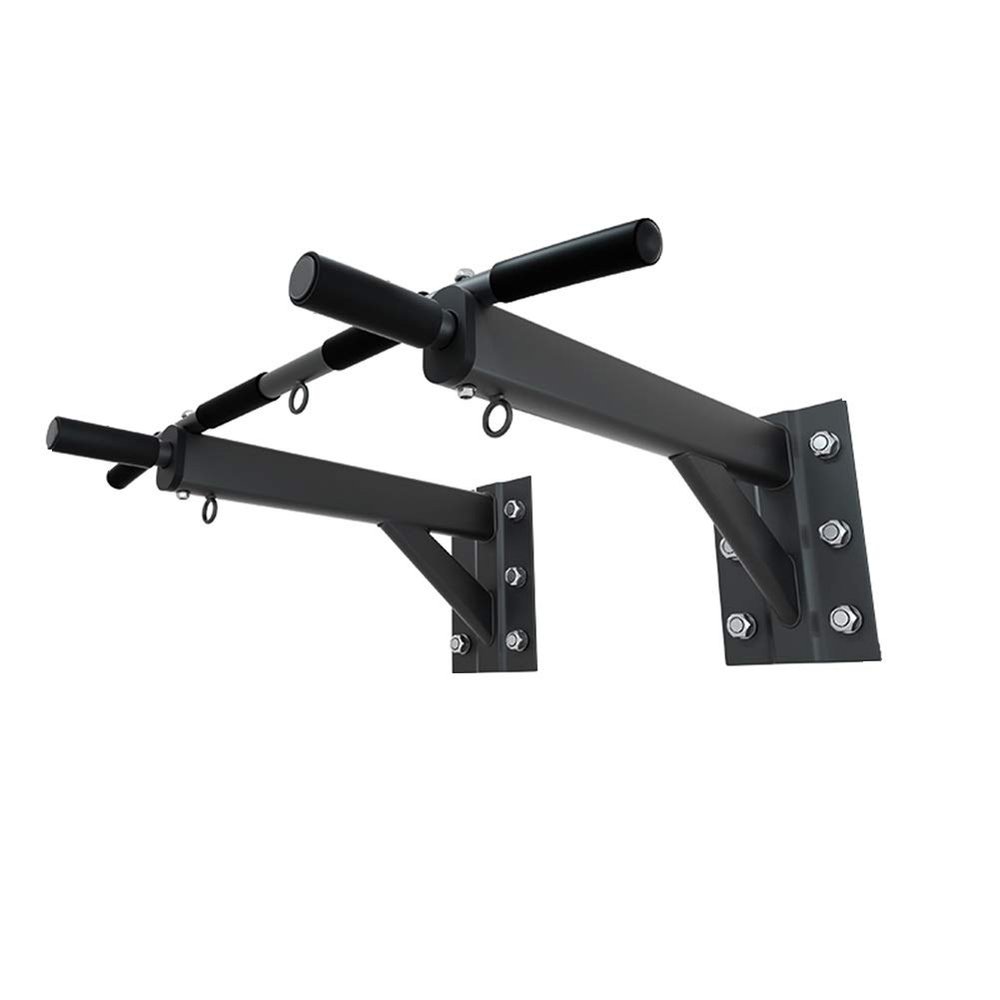 SHIJINHAO Heavy Punch Bag Wall Bracket Sandbag Shelf Wall Hanging Wall Metal Pull Ups Multifunction One Machine Boxing Hanging Shelf Arm Exercise Machine Fitness Equipment Home (Color : Black-A)