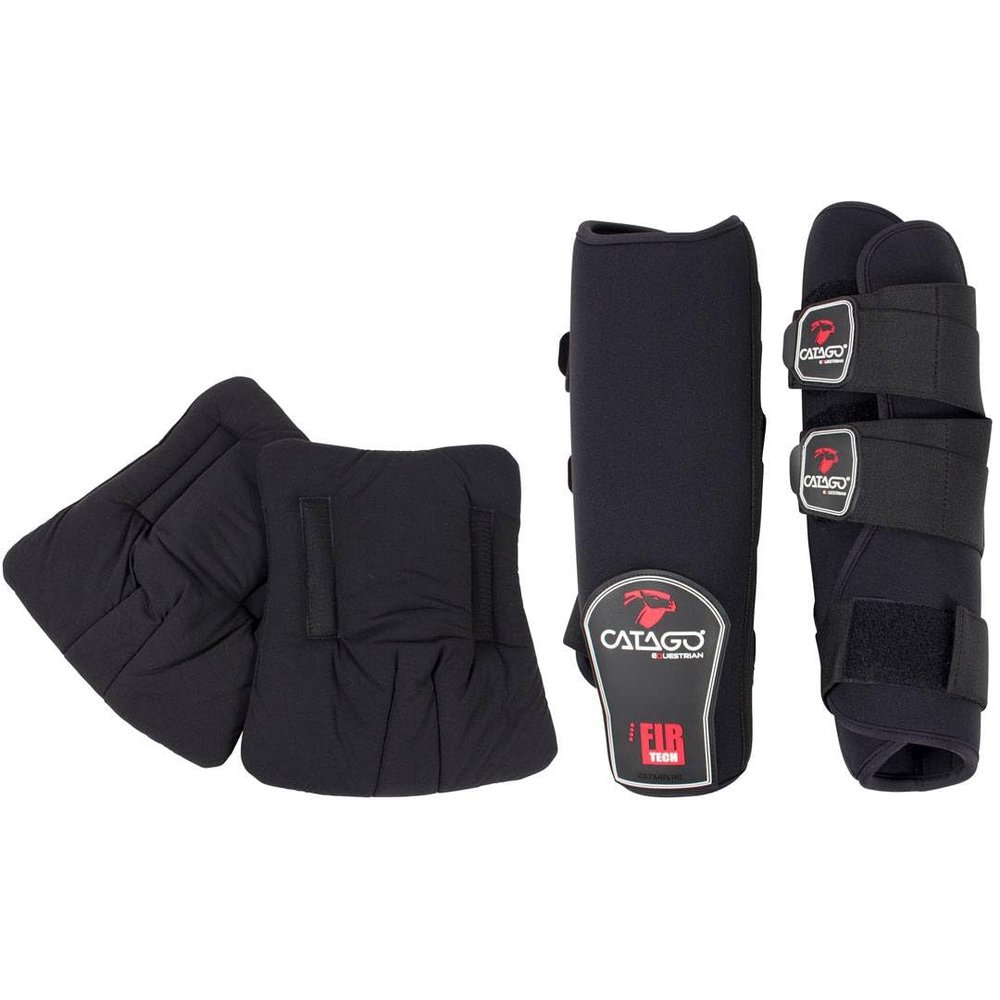 CATAGO FIR-TECH Stable Boots, Color: Black, Size: X-Large (471031BLK XLRG)