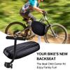 Bicycle Child Carrier Seat Set with Cushion, Backrest, Armrest and Footrest, Rear-Mounted Baby Bike Seat Accessory Kit view 4