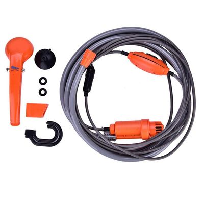 Ejoyous Portable Camping Shower, Outdoor Handheld Shower 12V Car Plug Vehicle-Mounted Shower Pump Camp Showerhead Kit for Family Camping Hiking Backpacking Travel