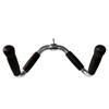 qibylift Barbell Cable Attachment For Cable Machines,Lat Pull Down Cable Machine Attachments,Tricep Press Down Bar,Revolving Straight Curl Pulldown Bar with Rotating & Rubber Handle Grips(M) view 1