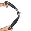 qibylift Barbell Cable Attachment For Cable Machines,Lat Pull Down Cable Machine Attachments,Tricep Press Down Bar,Revolving Straight Curl Pulldown Bar with Rotating & Rubber Handle Grips(M) view 3