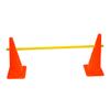 Trademark Innovations Agility Cone Hurdle Pole Set Training Equipment, Yellow view 3