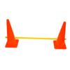 Trademark Innovations Agility Cone Hurdle Pole Set Training Equipment, Yellow view 4