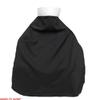 Black & White Catholic Priest Costume Collar w/Giant Gold Cross Set view 2