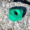 Single Handed Jug Polyurethane Bolt-On Rock Climbing Wall Hand Hold (Green) view 2