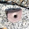 Single Handed Jug Polyurethane Bolt-On Rock Climbing Wall Hand Hold (Brown) view 1