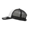 Love Sketches Embroidered Lobster Trucker Snapback Cap Mesh Back Men and Women (Black/White/Black-red) view 3