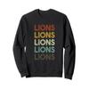 Retro Lions Sweatshirt view 1