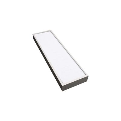 1 Qty Deluxe Ethereal White 16 Slot Bangle Foam Insert with Seal-Grey Leatherette Display Tray - Showcase/Travel/Jewelry Cases - 6 Colors - Standard Size 15" x 4.5" x 1.5" - N'icePackaging