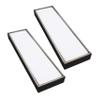 1 Qty Deluxe Ethereal White 16 Slot Bangle Foam Insert with Seal-Grey Leatherette Display Tray - Showcase/Travel/Jewelry Cases - 6 Colors - Standard Size 15" x 4.5" x 1.5" - N'icePackaging view 4